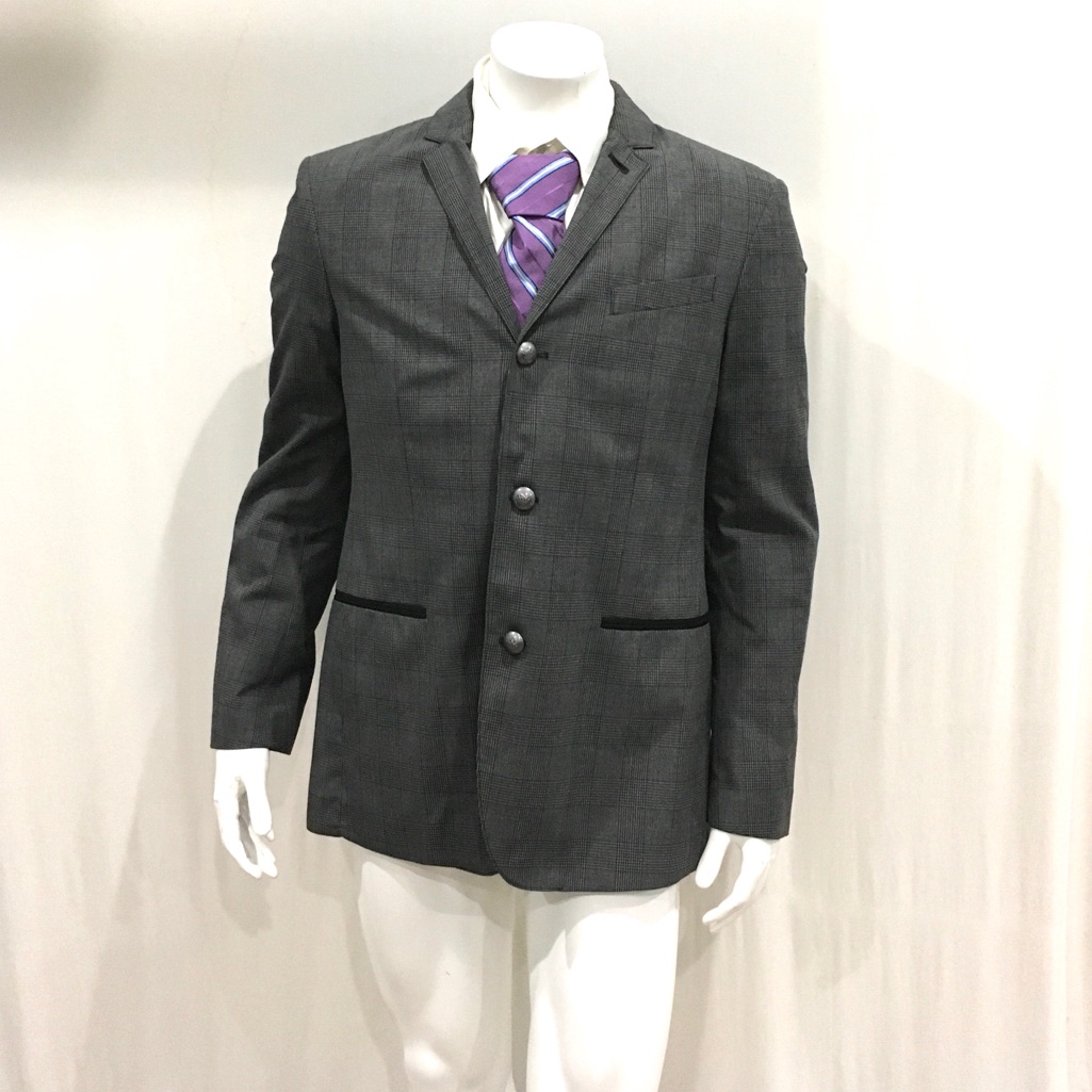 John Varvatos Star Luxe Mens Glenn Plaid Blazer